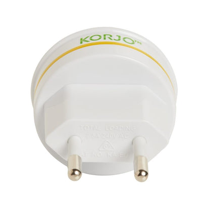 Korjo Italy & Switzerland Travel Adaptor