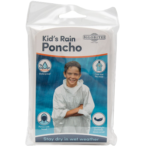 Globite Kids Rain Poncho