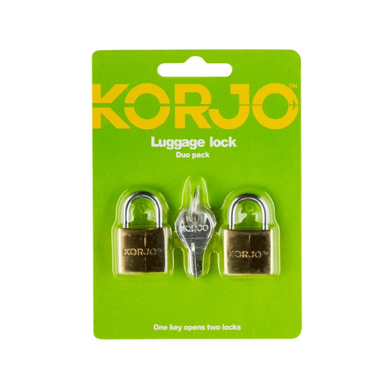 Korjo Luggage Lock - 2pk