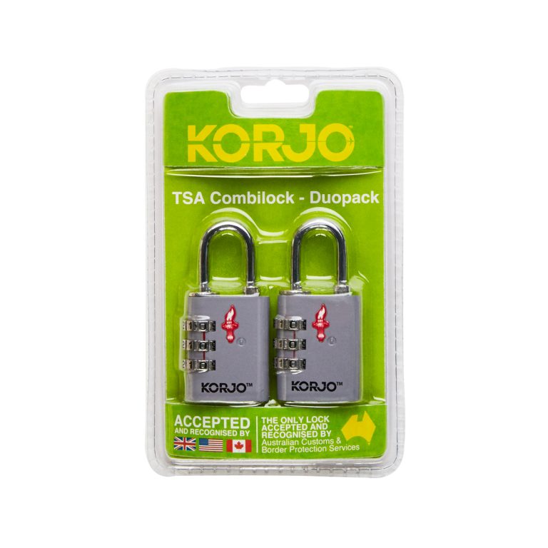 Korjo TSA Combination Lock - 2pack