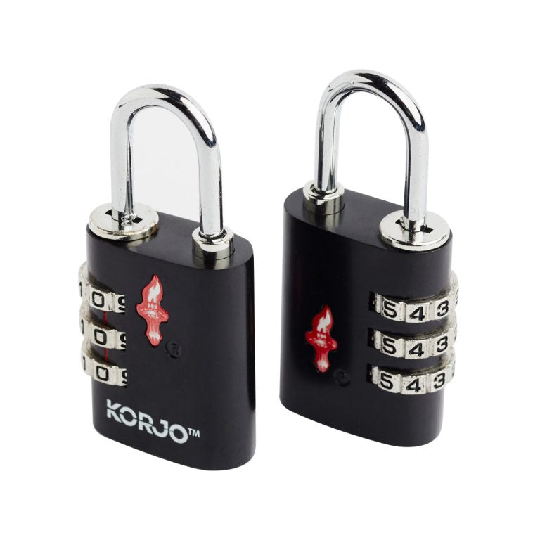 Korjo TSA Combination Lock - 2pack