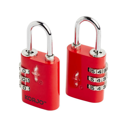 Korjo TSA Combination Lock - 2pack