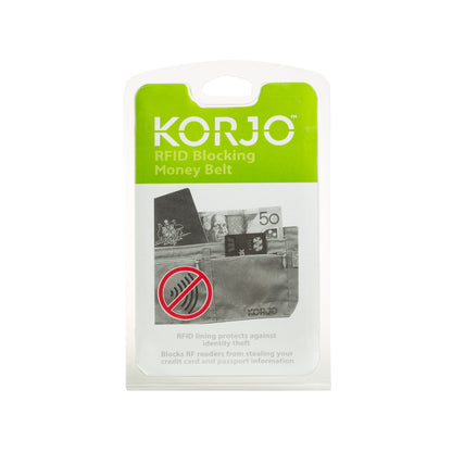 Korjo RFID Protected Money Belt