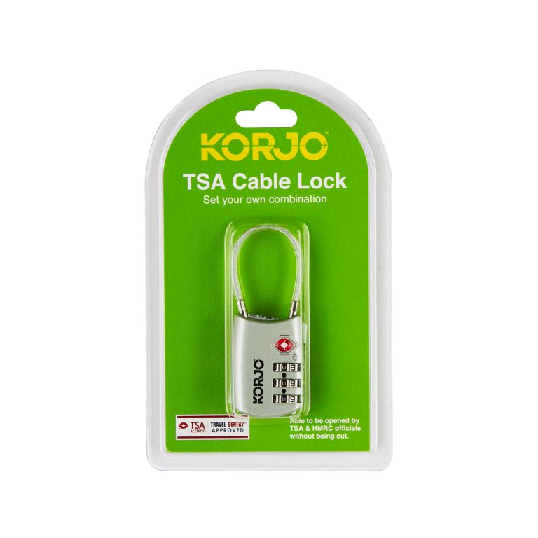 Korjo TSA Flexi Cable Lock