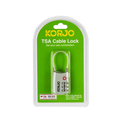 Korjo TSA Flexi Cable Lock