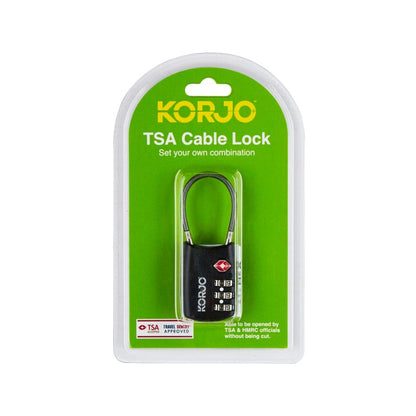 Korjo TSA Flexi Cable Lock