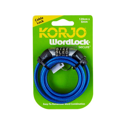 Korjo Word Lock - Mini Cable Lock